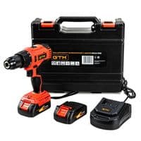 Шуруповерт GTM DSI18/60BL з ударом, 18V, 60Нм, 2x2Ah (DSI18/60BL)