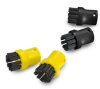 Комплект круглих щіток для пароочисника Karcher, 4 шт в комплекті