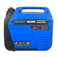 Генератор инверторный БЕНЗИНОВЫЙ BELMONT BG3300 (3,3 kW), однофазный, 220V, 50Hz, объём бака 4л, ручной запуск