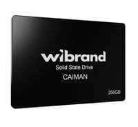 Твердотільний накопичувач 256Gb, Wibrand Caiman, SATA3, 2.5", 3D TLC, 550/460 MB/s (WI2.5SSD/CA256GBST)