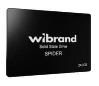 Твердотельный накопитель 240Gb, Wibrand Spider, SATA3, 2.5", 3D TLC, 550/460 MB/s (WI2.5SSD/SP240GBST)