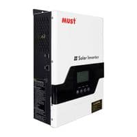 Гибридный солнечный инвертор (hybrid)  MUST PV18-1512VPM, 1500W, 12V, ток заряда 10/20А, 160-275V, MPPT (60А, 75 Vdc)