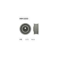 Ролик натяжителя ремня SKF VKM 11010