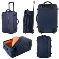 Сумка дорожня на 2-х колесах, Tucano TUGO M Trolley, синя