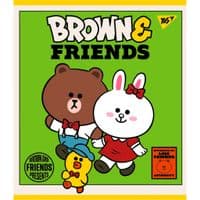 Зошит Yes А5 Line Friends 12 аркушів лінія (766806)