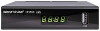 TV-тюнер наружный автономный World Vision Т644D5 FM, Black, H.264, AC3. DolbyDigital, DVB-T2/T/C, FM тюнер, IPTV, DLNA, Stalker, без кнопок, дисплей, 2хUSB, внешний блок питания, CPU-GX6705 единое программное обеспечение совместимо с линейкой Т644xx и Т645