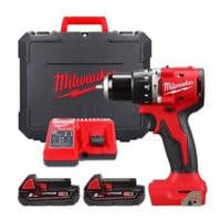 Шуруповерт Milwaukee ударний M18 BLPDRC-202C, 60.5 Нм, 2x2Ah, кейс (4933492822)