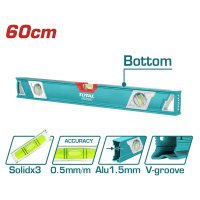 Рівень TOTAL TMT26086 600 мм, 3 вічка