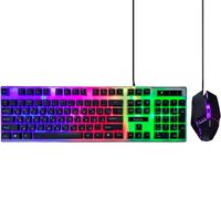 Комплект HOCO GM18 (клавіатура + мишка) USB Black