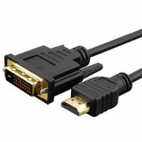 Кабель мультимедійний HDMI to DVI 24+1pin M, 1.8m PATRON (CAB-PN-DVI-HDMI-18F)