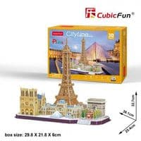 Пазл Cubic Fun City line Paris (MC254h)