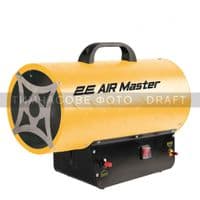 Теплова гармата газова 2E, 30кВт, 300м кв, 650м куб/год, жовтий