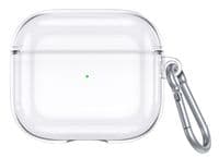 Чехол Usams US-BH740 Silicon для Apple AirPods 3 Transparent Black (BH740AP02)