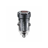 АЗУ Usams US-CC175 C35 45W Aluminum Alloy Transparent A+C Mini Car Charger