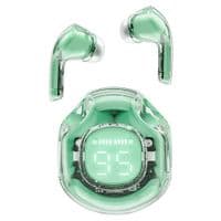 Наушники ACEFAST T8 Crystal color (2) bluetooth earbuds Mint Green