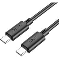 Кабель HOCO X88 Gratified 60W charging data cable for Type-C to Type-C Black