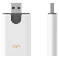 Кардрідер USB3.1 SILICON POWER Combo SD/microSD Білий