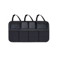 Органайзер в багажник автомобиля, 870x450mm, 4 кармана+4 сетки, Black