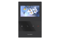 Аналоговий відеодомофон Slinex SQ-04 (black), 4,3'' кольоровий екран TFT, 119*175*21 мм