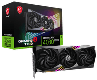 Відеокарта GF RTX 4080 Super 16GB GDDR6X Gaming X Trio MSI (GeForce RTX 4080 SUPER 16G GAMING X TRIO)