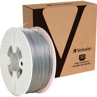 PLA-волокно Verbatim для 3D-принтера 1,75 мм, 1 кг -Сірий (сріблястий-металевий)