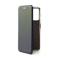 Чехол-книжка для смартфона Xiaomi Redmi Note 12 Pro 4G, Premium Leather Case Dark Blue