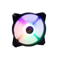 Вентилятор 120 mm GTL LED Multicolor F1, 120x120x25мм, 1100±10% об/мин, 3 pin (GTL-120LMCF1)