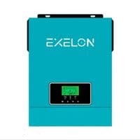 Инвертор Exelon EXS-3200/24, 3200VA, 24V, ток заряда 0-60A, MPPT (30-400VDC, 80A), 357x273x95mm, 4.8 kg