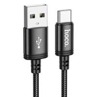 Кабель HOCO X91 Radiance charging data cable for Type-C(L=3M) Black
