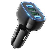 Автомобильное зарядное устройство HOCO NZ11 Guide PD72W(2C2A) car charger Black