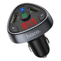 АЗУ с FM-модулятором HOCO E51 черный