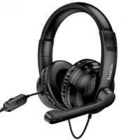 Наушники HOCO W103 Magic tour gaming headphones Black