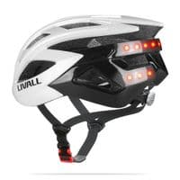 Защитный шлем Livall BH60SE NEO (L) White (55-61см), акустика, микрофон, сигналы поворотов и стопов, додаток, пульт BR80, Bluetooth