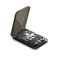 Комплект адаптеров Essager geometric multifunctional data cable storage box  black (ECJHZ-JH01-P)