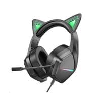 Наушники BOROFONE BO106 Cute cat ear luminous gaming headphones Elf Cat