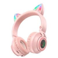 Наушники BOROFONE BO18 Cat ear BT headphonesPink