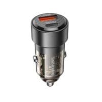 Автомобильное зарядное устройство BOROFONE BZ20 Smart 38W Transparent Black