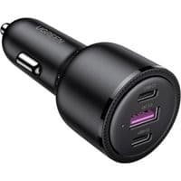 Автомобильное зарядное устройство UGREEN CD239 Car Charger 69W Max (Black) (UGR-20467)