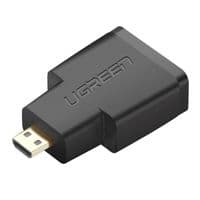 Переходник UGREEN Micro HDMI Male to HDMI Female Adapter (Black)(UGR-20106)