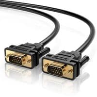 Кабель UGREEN VG101 VGA Male to Male Cable 2m (Black)(UGR-11646)