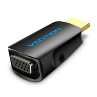 Переходник Vention HDMI to VGA Converter 1080P with 3.5MM Audio (AIDB0)