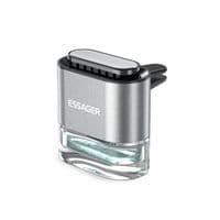 Автомобильный освежитель воздуха  ESSAGER CAR air outlet press type perfume bottle Silver