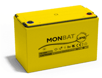 Аккумуляторная батарея MONBAT TOP TERMINAL 12UPM3500 AGM 12V/100 Ah, 340x173x220 мм, 35.5 кг