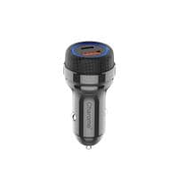 Автомобильное зарядное устройство CHAROME C9 Zinc Car Charger 52.5W(USB-A+USB-C) Metal Grey