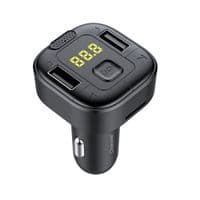 АЗУ с FM-модулятором CHAROME C8 Grace FM Transmitter Black