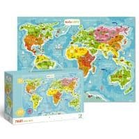 Пазл Мапа Світу