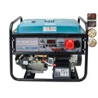 Генератор бензиновий Konner&Sohnen  KS 10000E-3, 400В, 7.5кВт, 3 фази, АВР (ATS), електростартер,  89.2кг
