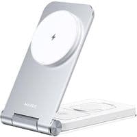 Бездротова зарядка MAXCO 3in1 15W Wireless Charger(MW08) сірий