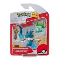 Фигурка Pokemon W19 - Хонедж, Бульбазавр, Фрогадир (PKW3599)
