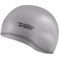 Шапка для плавания Aqua Speed Mono 111-26 9115 серый Уни OSFM (5908217691156)